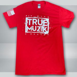 True Muzik T-Shirt (Red)
